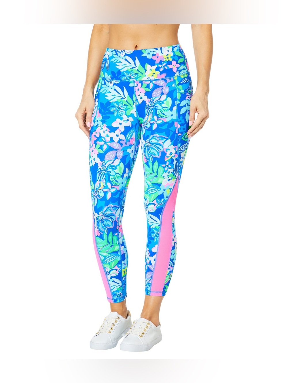 Lilly Pulitzer luxetic Weekend Borealis Blue Social Sunset size small